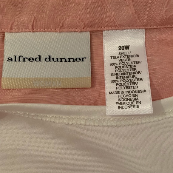 Alfred Dunner 3/4 length sleeve burnout 2 for 1 - Picture 5 of 6